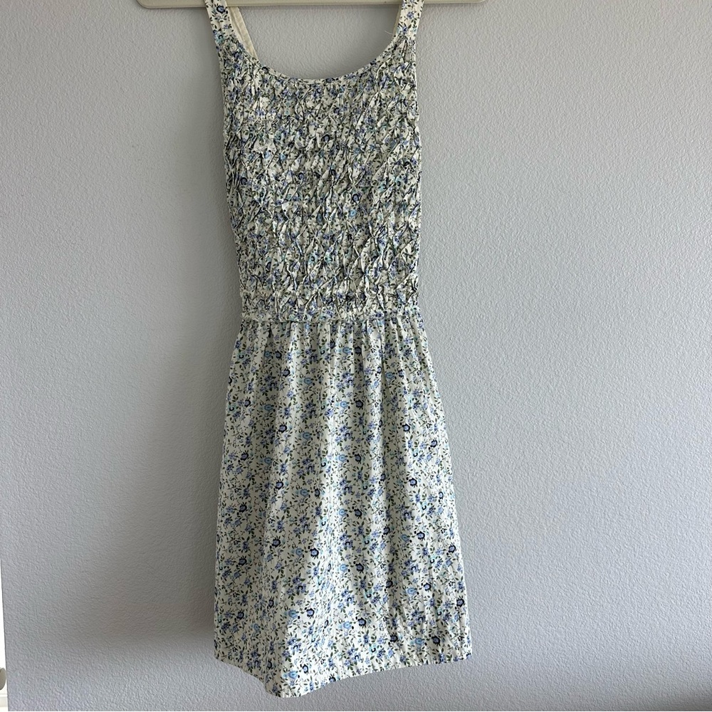 Free People Petunia Mini Dress in Poppy Tea Combo NWT